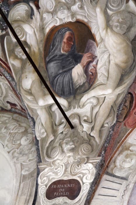 Fresque représentant le bienheureux Fra Angelico