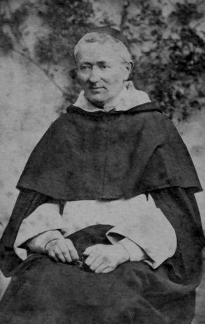 Portrait du père Alexandre-Vincent Jandel en habit dominicain