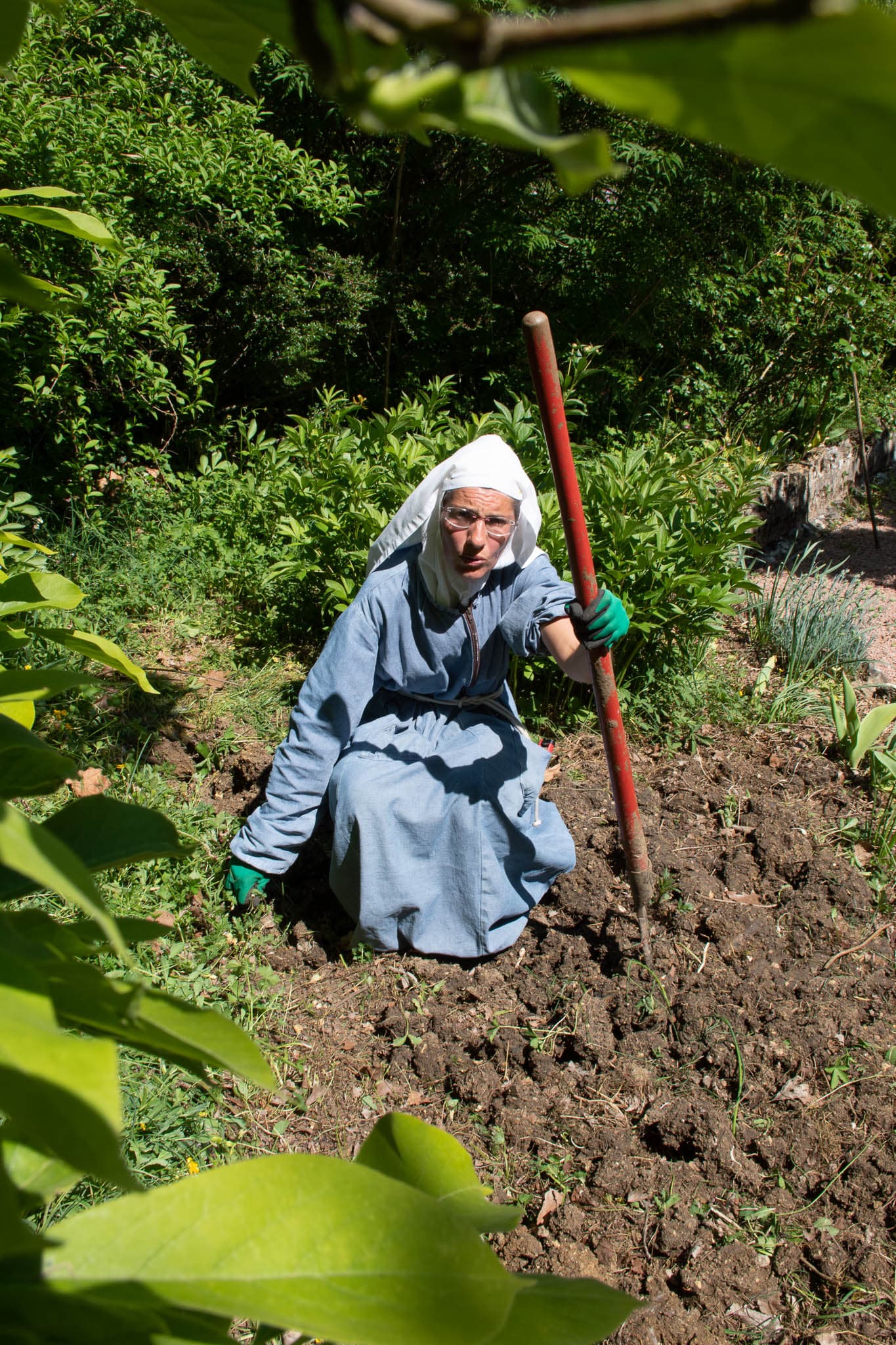 travail au jardin 1