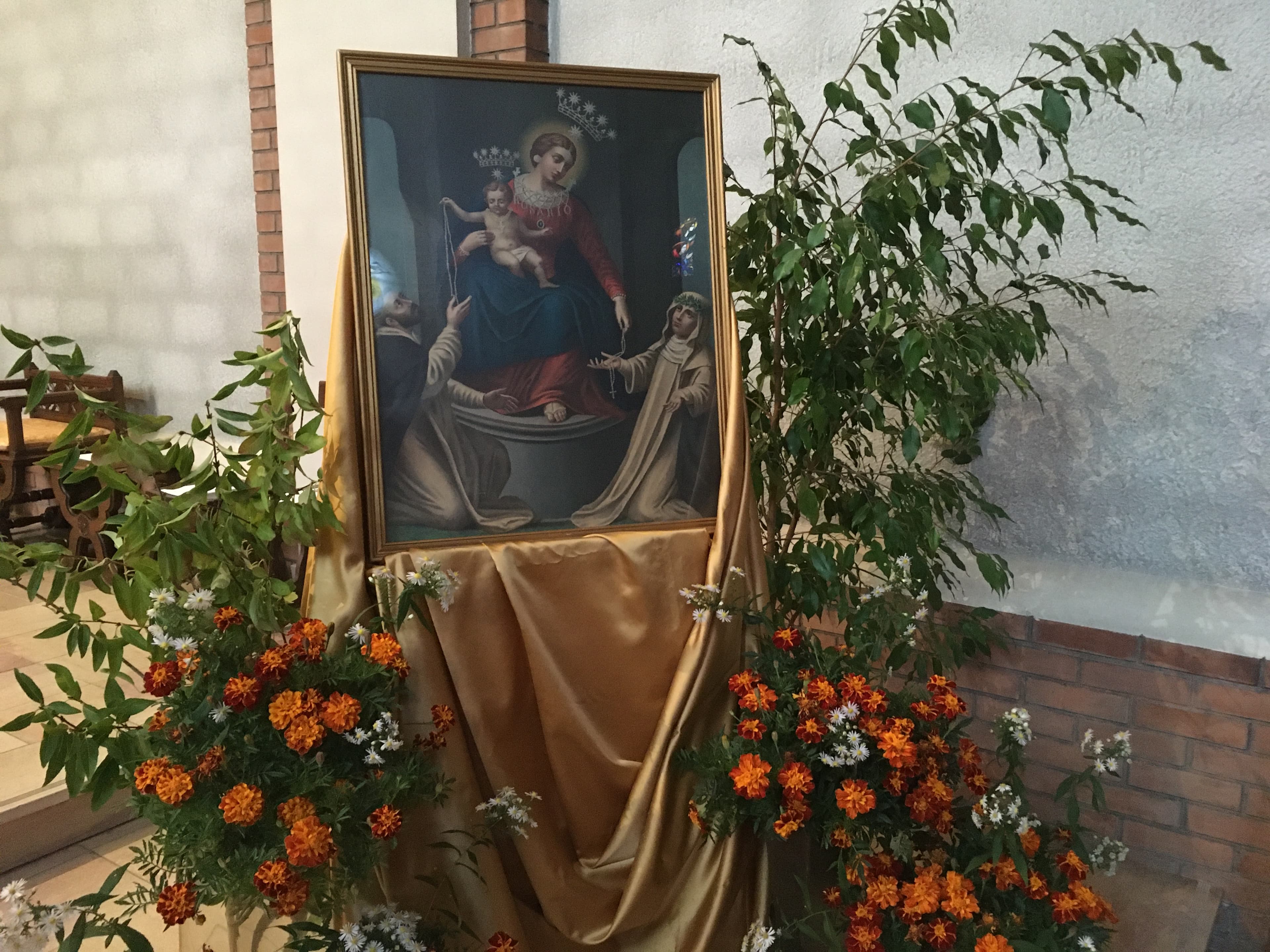 Tableau de la Vierge de Pompéi